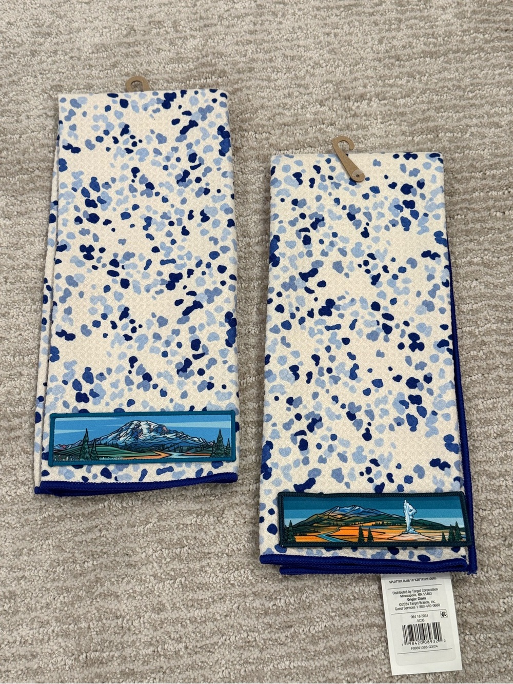 National Park Hand or dish towels